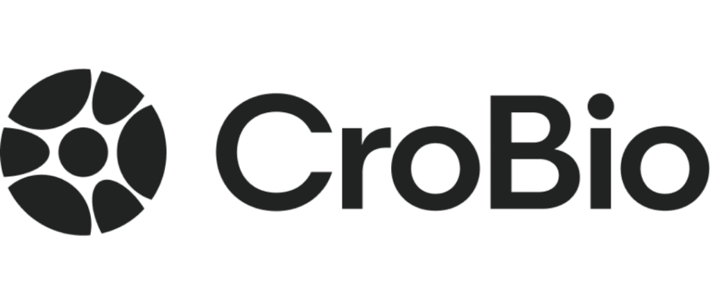 The logo for CroBio.